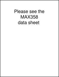 MAX156BEWI Datasheet