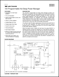 UCC2919PW Datasheet