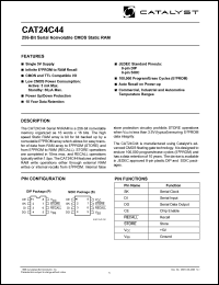 CAT24C44P-TE13 Datasheet