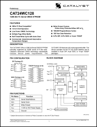 CAT24WC128KA-1.8TE13 Datasheet