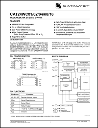 CAT24WC02P-TE13 Datasheet