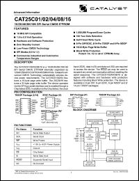 CAT25C04S-TE13 Datasheet