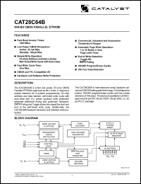 CAT28C64BN-12T Datasheet