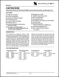 CAT25C081S16-25TE13 Datasheet