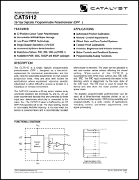 CAT5112RI-00TE13 Datasheet