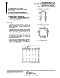 SN74ALS257ADR Datasheet