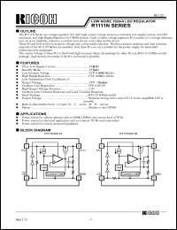 R1111N161A-TL Datasheet