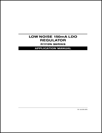 R1112N29B-TL Datasheet