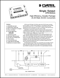 UPB-12/2.1-Q12 Datasheet