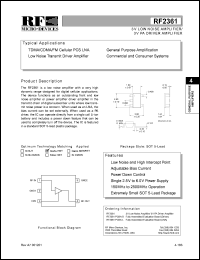 RF2361PCBA-L Datasheet