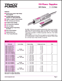 MHV12-0.5K6000N Datasheet