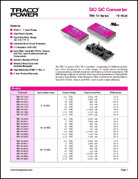 TEN10-1222 Datasheet