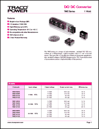 TME1215S Datasheet