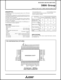 M38062M8DXXXFP Datasheet