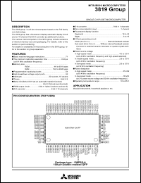 M38199E5-XXXFS Datasheet