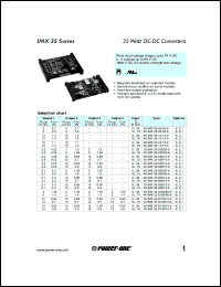 20IMX35-05-05-9 Datasheet