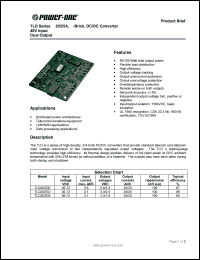 TLD25ZED Datasheet