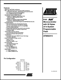 AT90S2313-4PC Datasheet