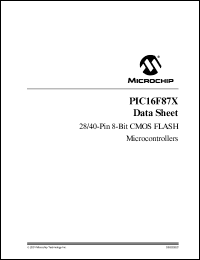 PIC16LF877-04E/L Datasheet