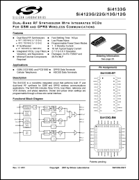 Si4123G-BT Datasheet