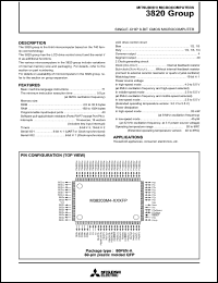 M38205E7DXXXFS Datasheet