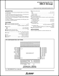 M38C30ECAXXXFP Datasheet