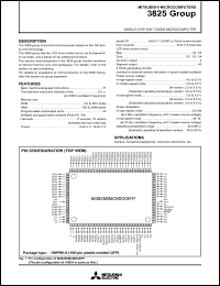 M38258E4MFP Datasheet