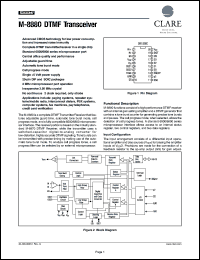 M-8880 Datasheet