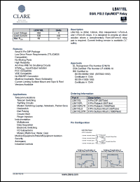 LBA127S Datasheet