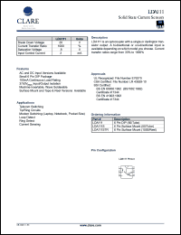 LDA111 Datasheet