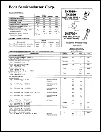 2N3020 Datasheet