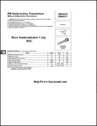 2N4870 Datasheet