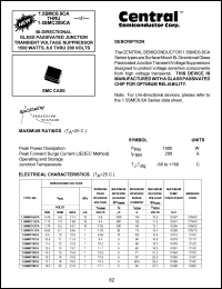 1.5SMC200CA Datasheet