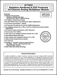 ACT8500-I Datasheet