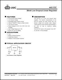 AIC1727-45CZL Datasheet