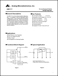 AME1117CCBT Datasheet