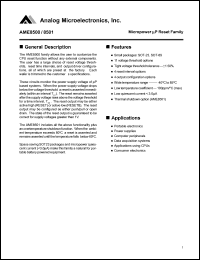 AME8500AEETAA21 Datasheet