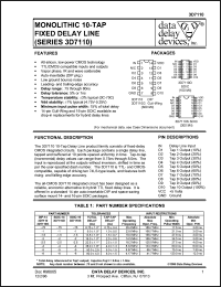 3D7110G-4 Datasheet