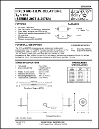 2075-5000 Datasheet