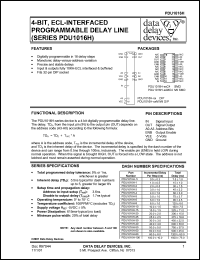 PDU1016H-0.5MC4 Datasheet