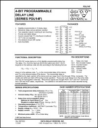 PDU14F-2B4 Datasheet