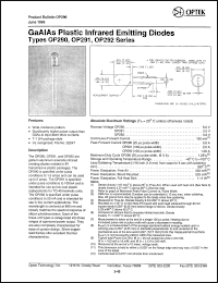 OP291A Datasheet