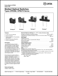 OPB706C Datasheet