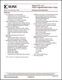 XCV600E-6BG560I Datasheet