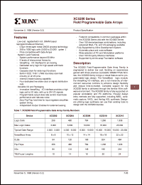 XC5215-6BG352I Datasheet