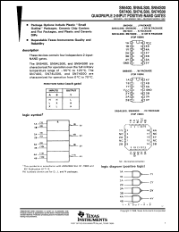 SN74LS08N Datasheet