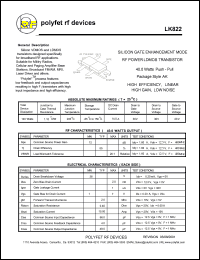 LK822 Datasheet