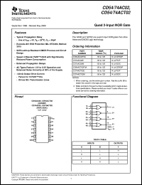 CD74AC245E Datasheet