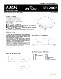 BFL2805K Datasheet