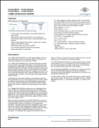 NT5DS32M4AT-8B Datasheet